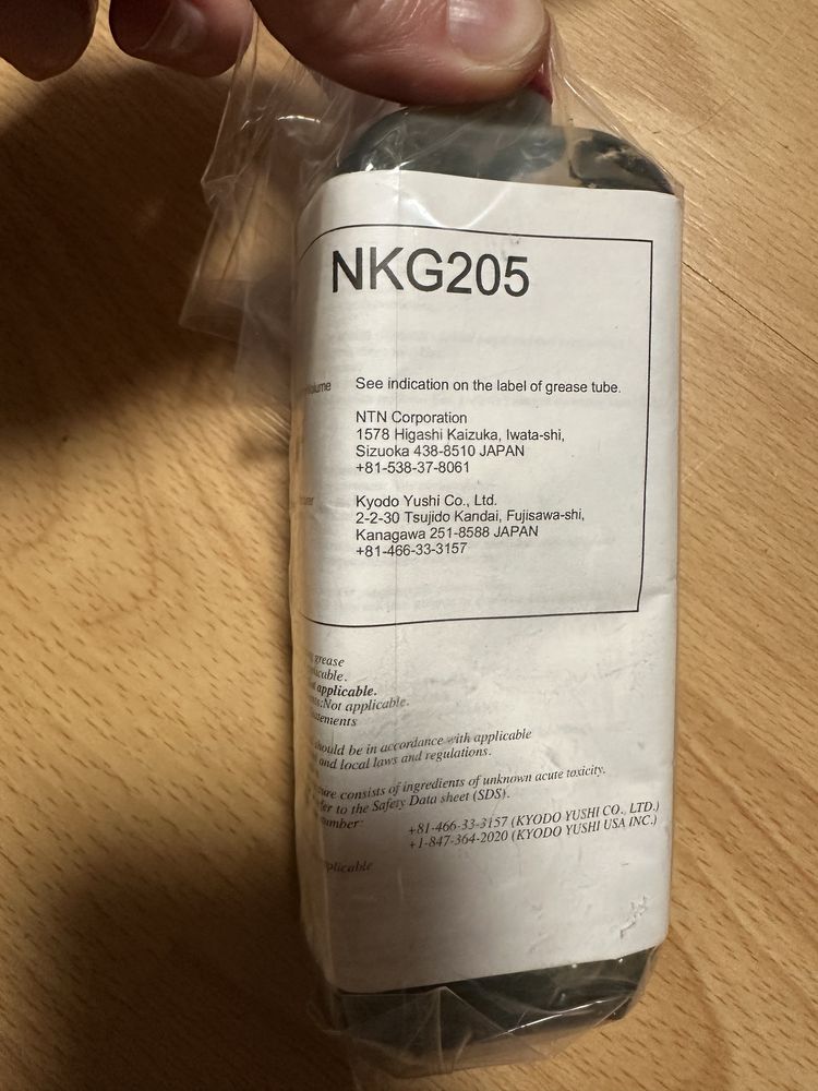 Новий пильник ШРУСа NTN AG1K595 з мастилом NKG205 (Японія)