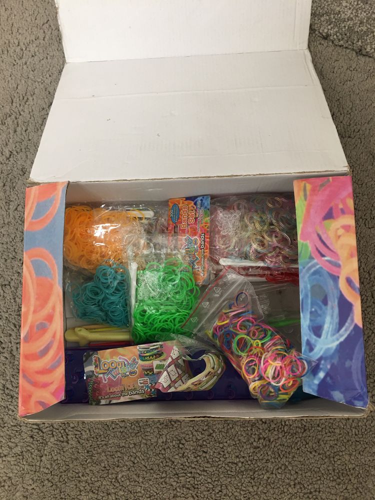 Loom bands zestaw 2700 gumek plus akcesoria