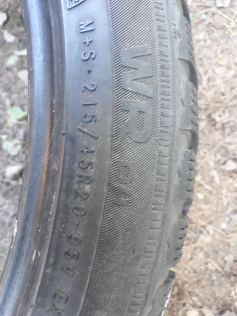 Cena za 2 Opony zimowe 215/45r20 NOKIAN 6mm