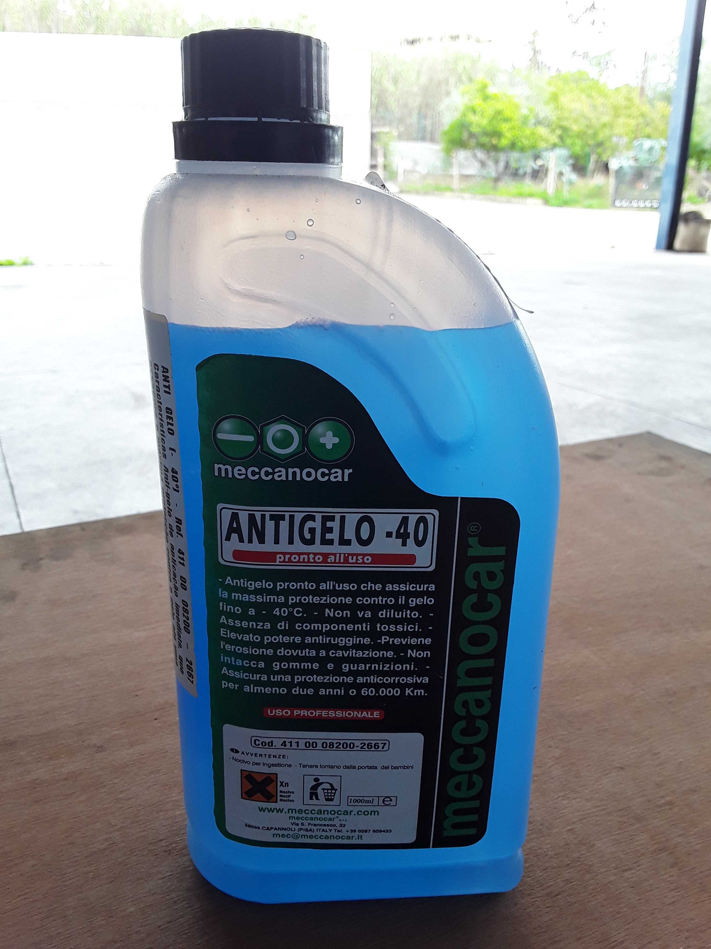 anticongelante concentrado para radiadores