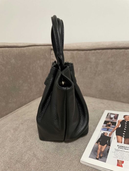 Італійська шкіряна сумка-тоут шопер Нова колекція