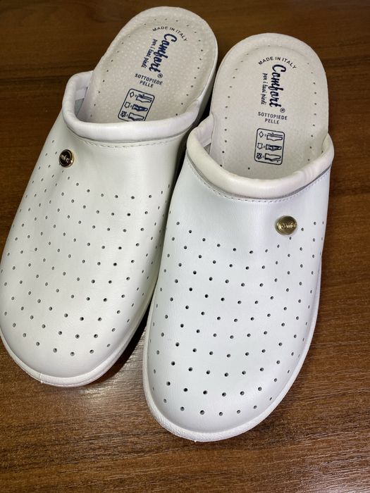 Сабо медичні шкіряні чоловічі 45 р