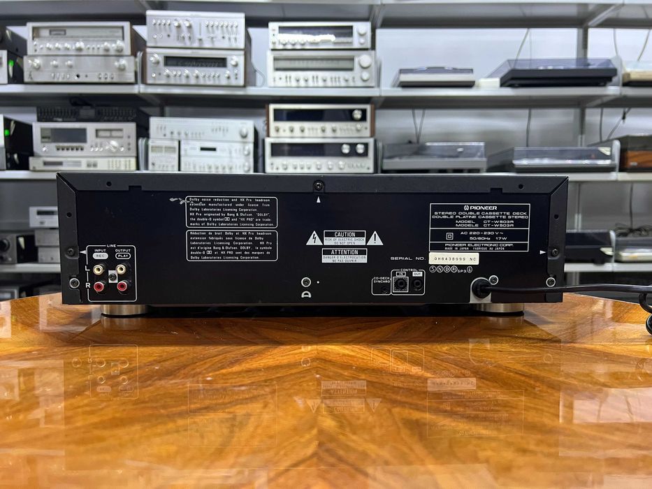 Magnetofon kasetowy Pioneer CT-W503R Audio Room