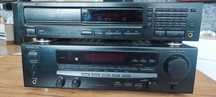 wzmacniacz i CD Kenwood kr a5050 2 x 105w rms radio wieza
