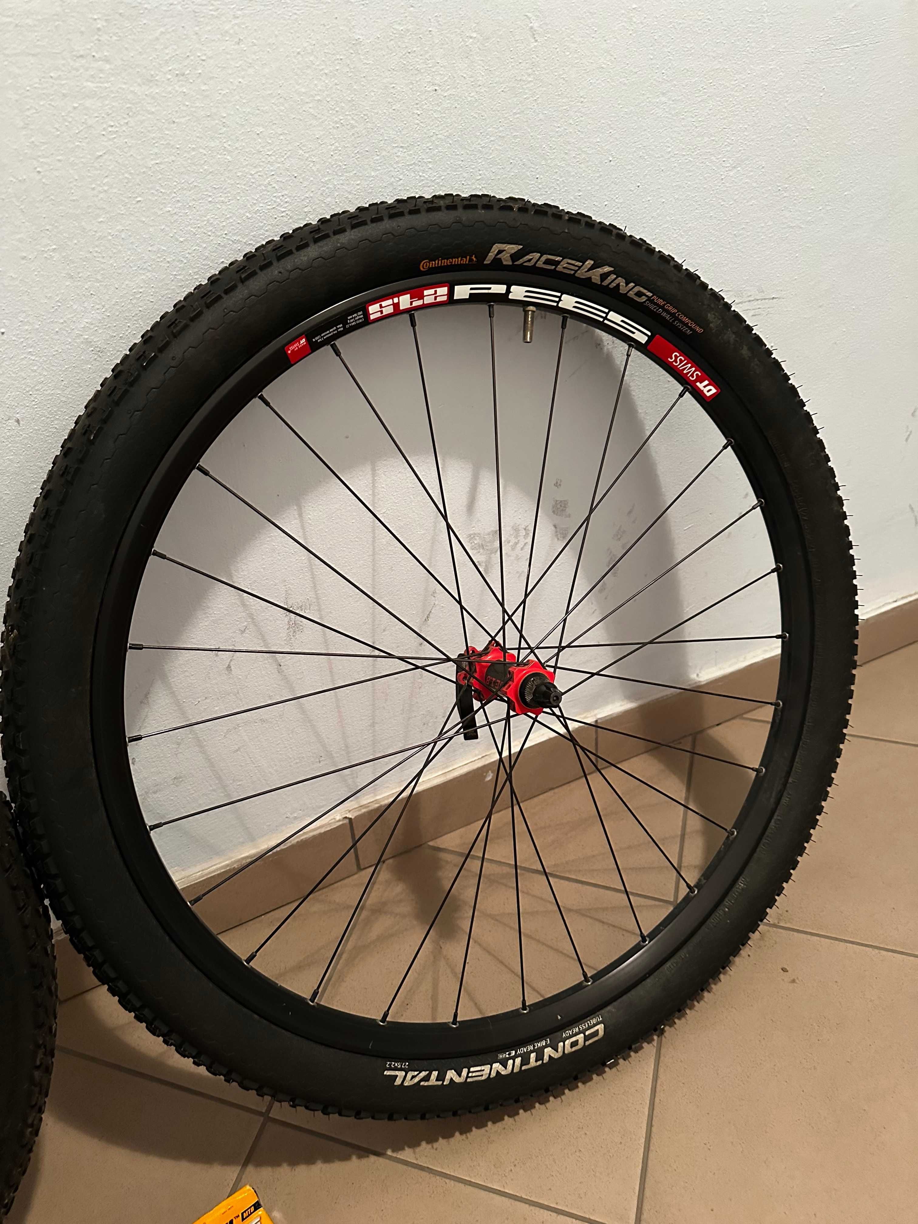 Koła 27,5" MTB DT SWISS + opony i dętki Continental