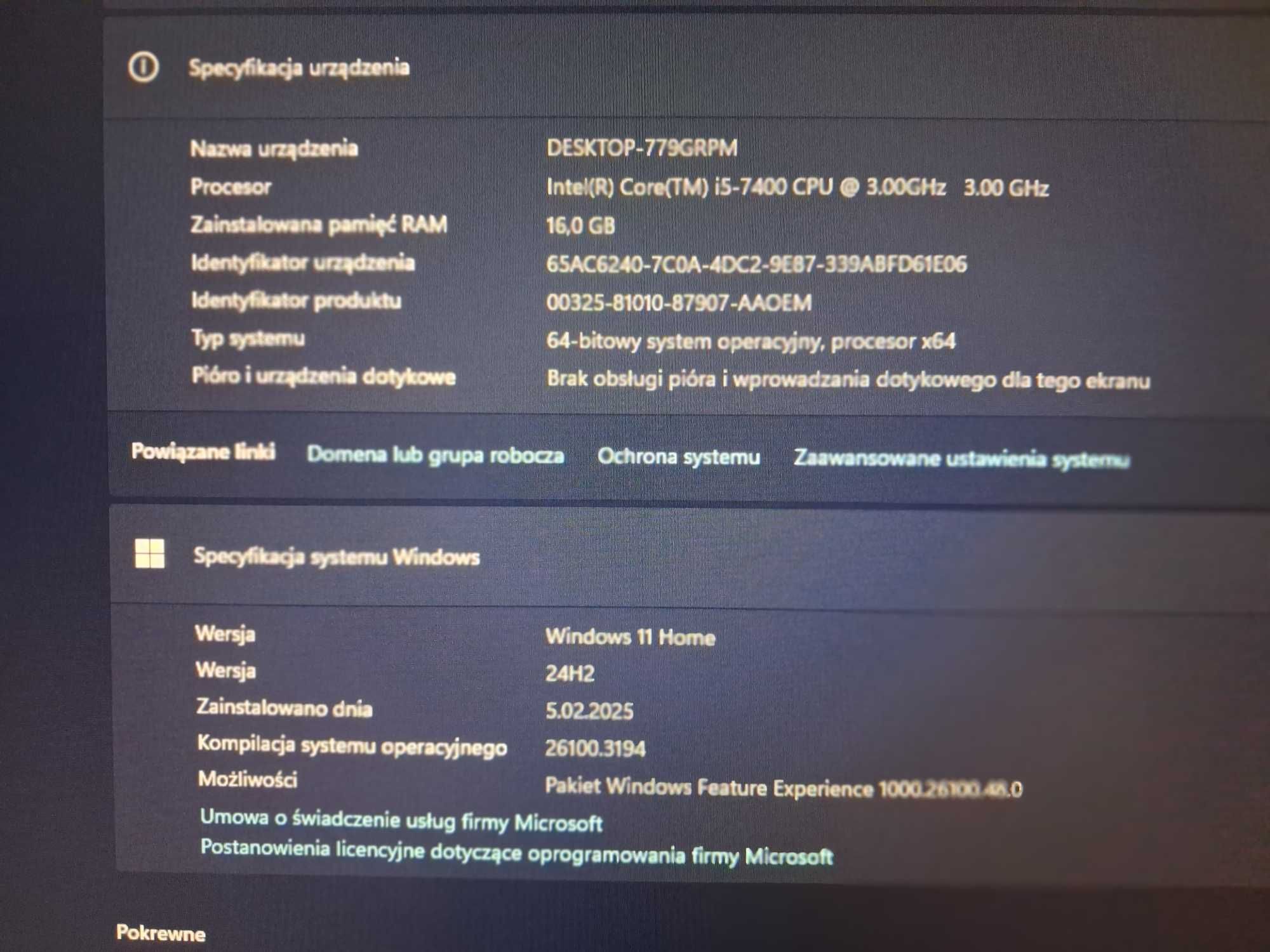 komputer msi nightblade mi3