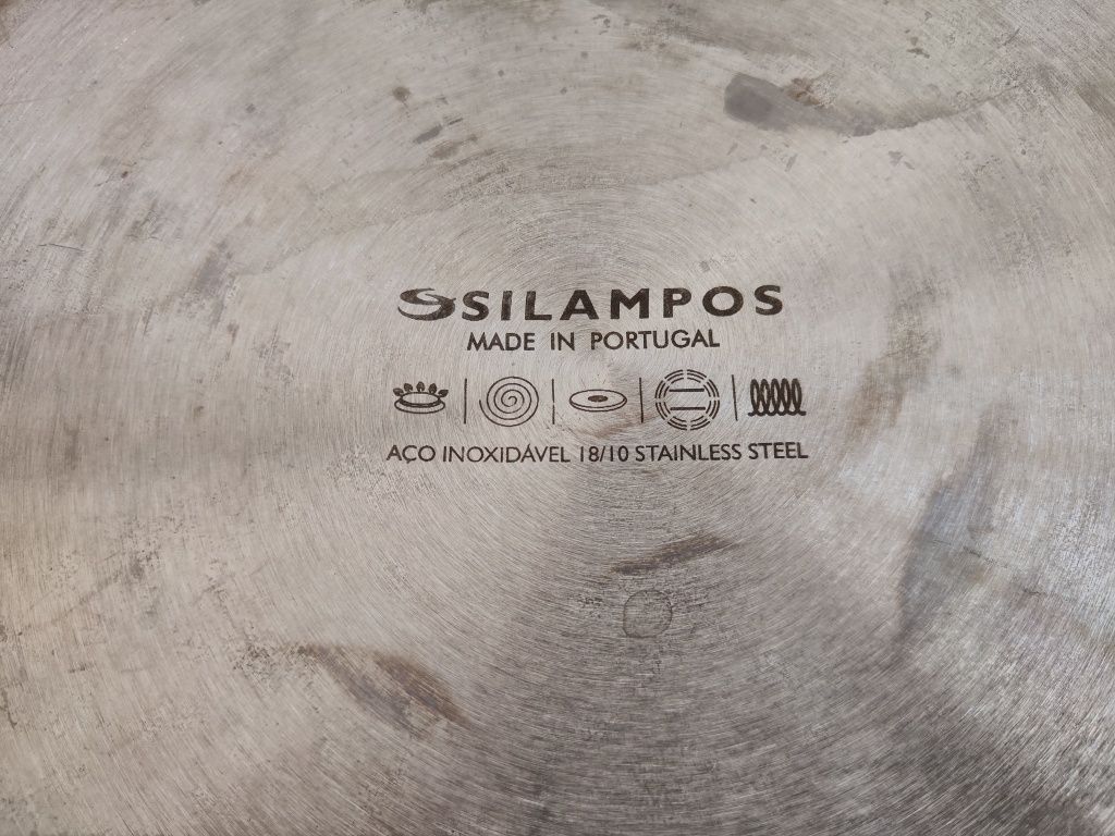 Frigideira Inox Silampos 25 cm – Quase Nova