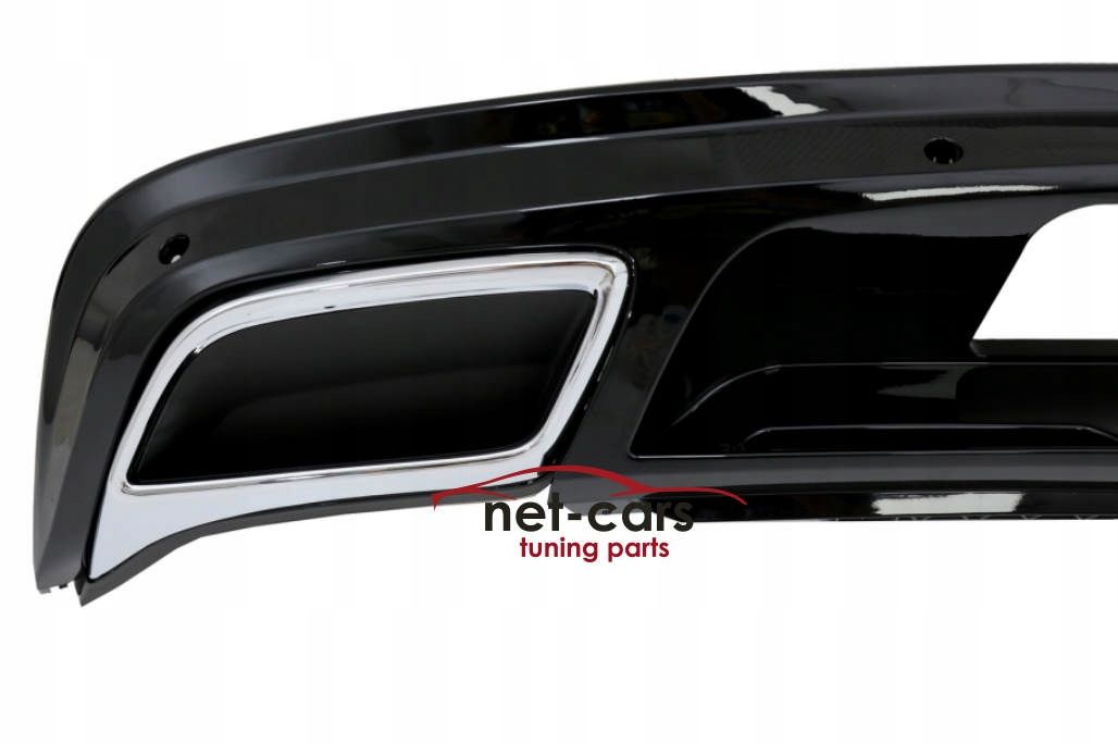 Dyfuzor Spoiler dokładka tył VW TIGUAN II 16-20r R Line czarny połysk