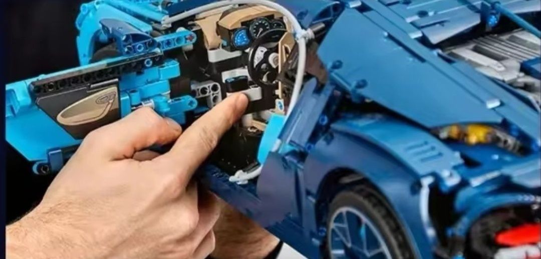 Nowe Klocki Bugatti Chiron Technic na wzór 42083 (nie Lego)