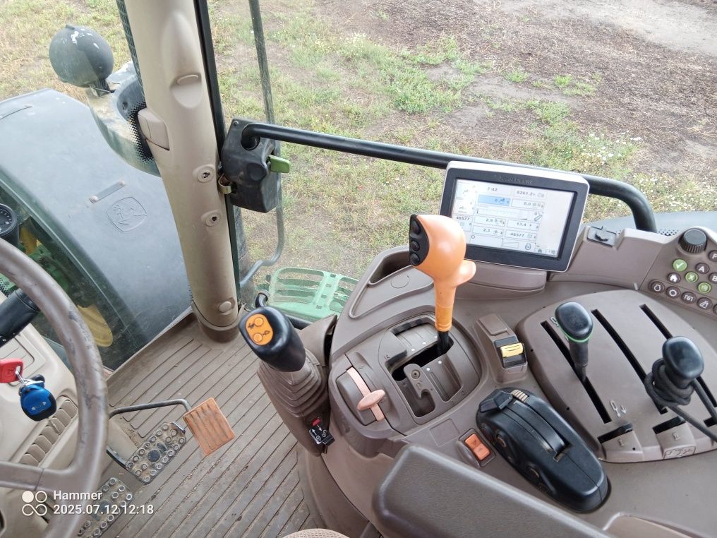 Ciągnik John Deere 6170R pneumatyka miękka oś power quad tls