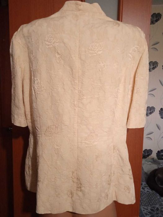 Піджак з коротким рукавом, жакет р. 50-52, 52-54. Торг