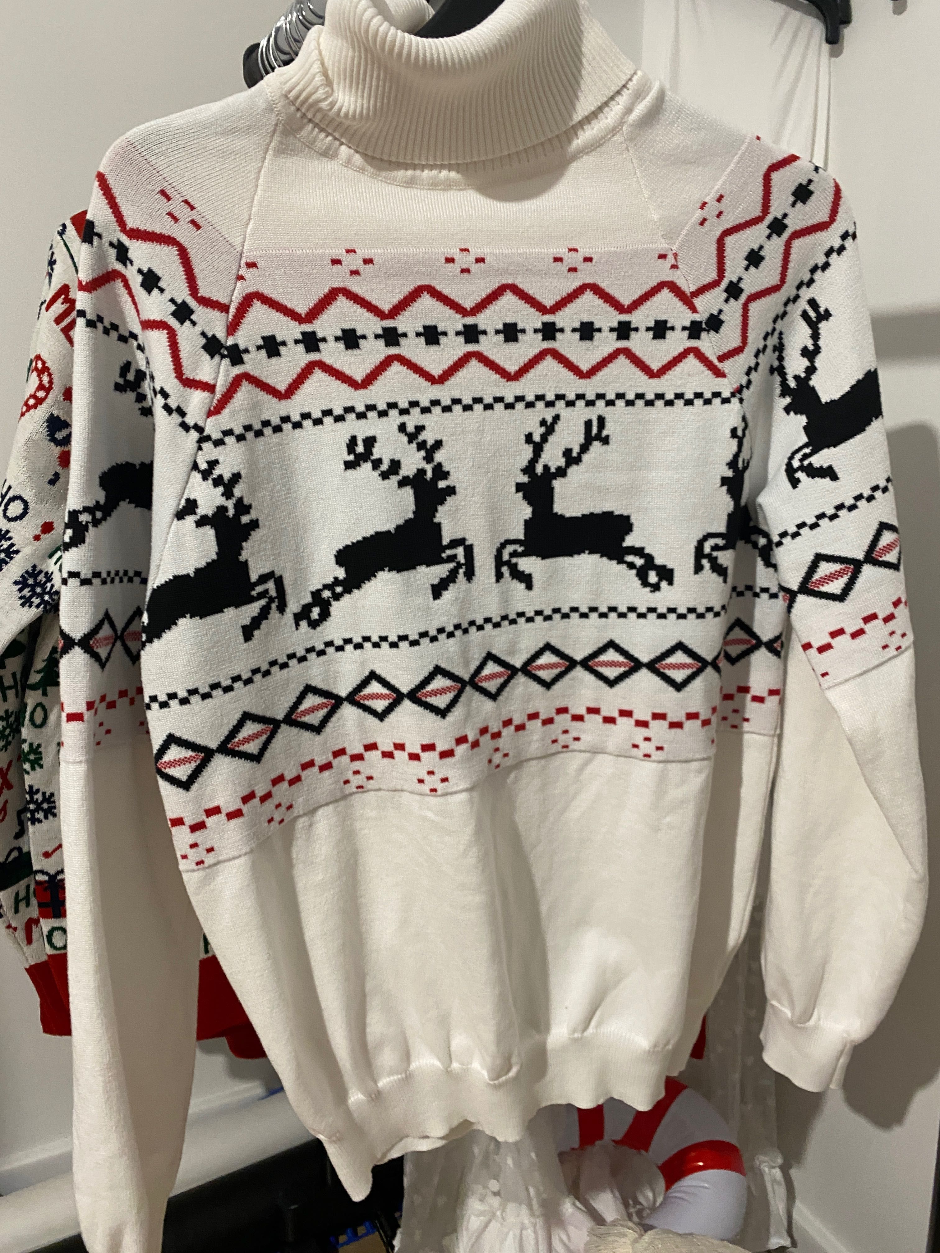 Zestaw swetrów świątecznych M, L, XL, XXL