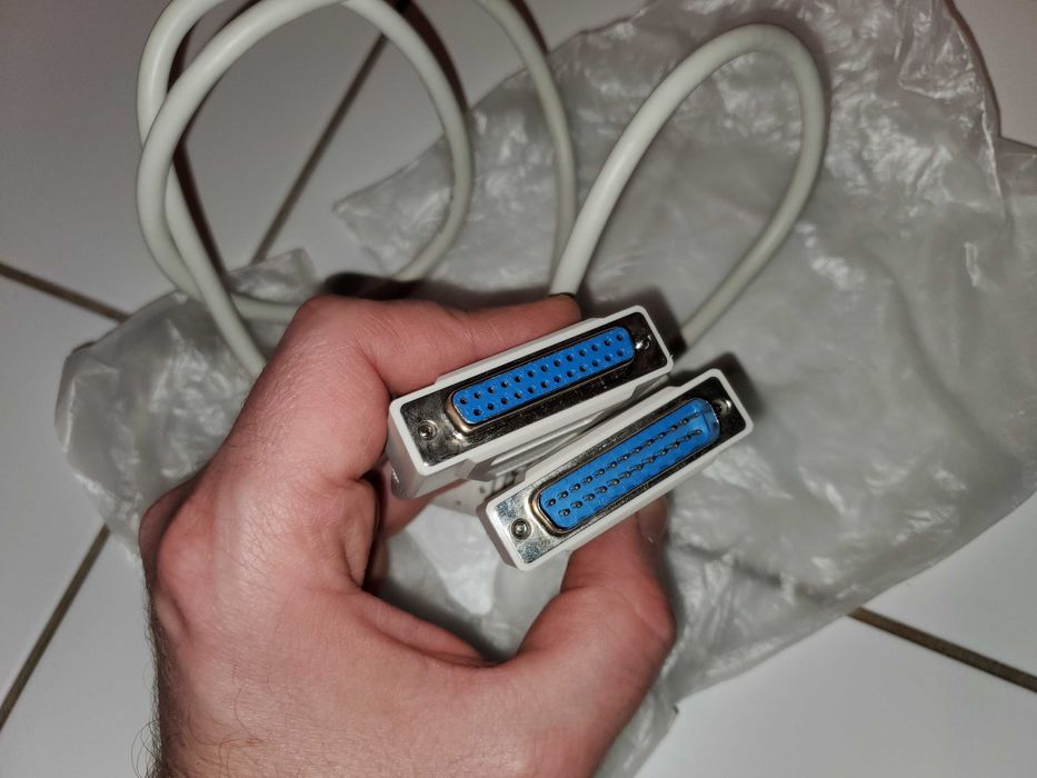 LPT  для ЧПУ папа мама DB25 25pin удлинитель 1,8 метра