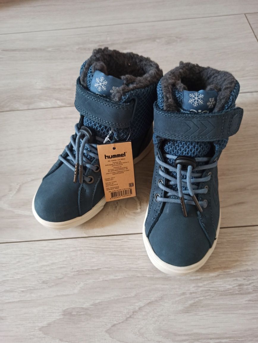 Buty zimowe śniegowce chłopiece 28 hummel sneakersy splash