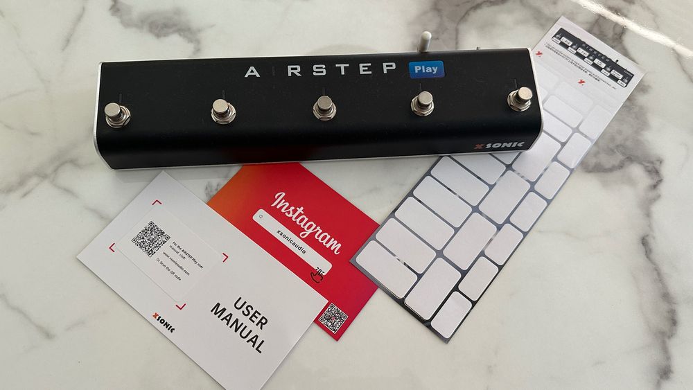 Pedal Xsonic Airstep Play, para guitarristas