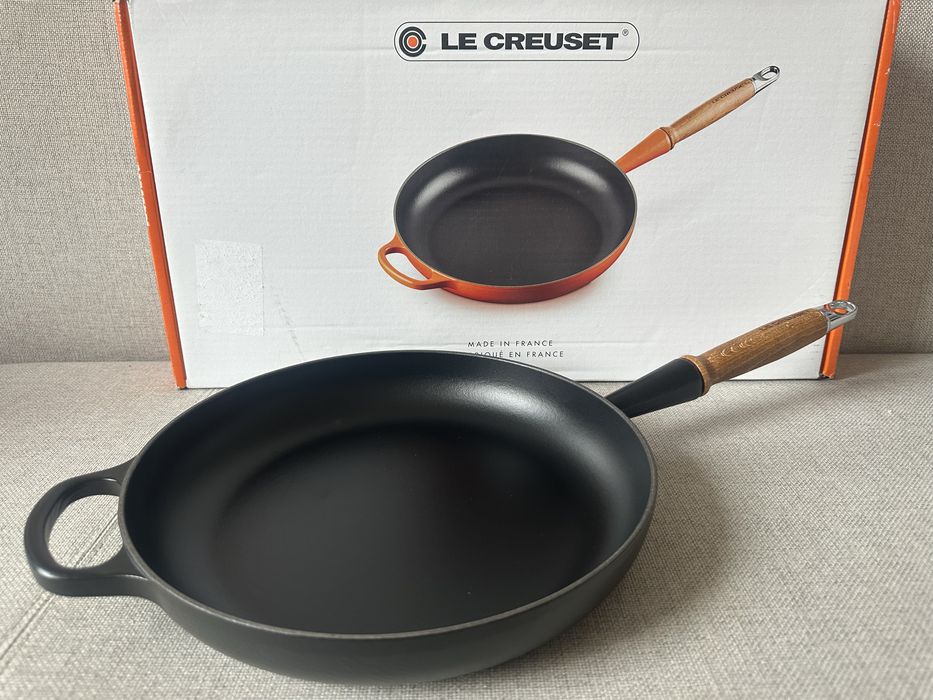 Le Creuset - duża patelnia żeliwna