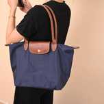 LongChamp Torebka Le Pliage Original L, kolor morza (morski niebieski)