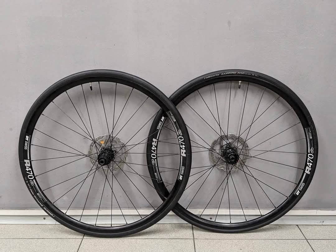 Вілсет шосейний-гравійний 28" DT Swiss R470DB 700c,вилсет,колеса,шоссе