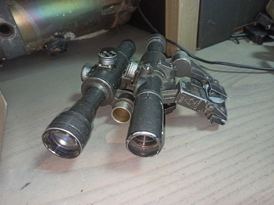 Celownik PCO-1 szary Luneta celownicza PSO-1 celownik rosyjski szary