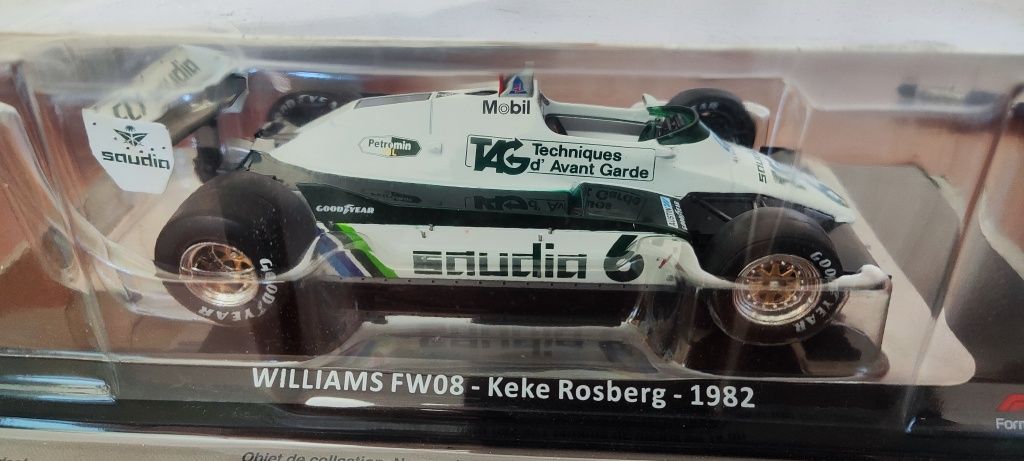 Williams FW08 Keke Rosberg 1/24