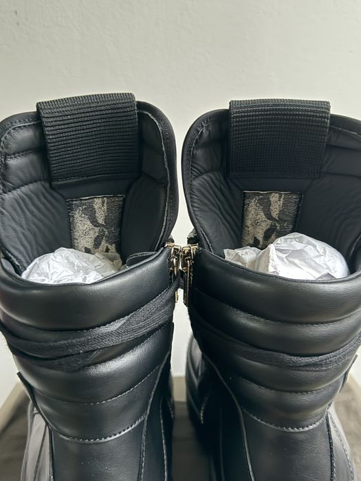 Rick Owens Double Bumper Geobasket in Black