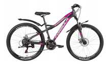 Rower Velotrade Electra Czarno Różowy 26" WYPRZEDAŻ
