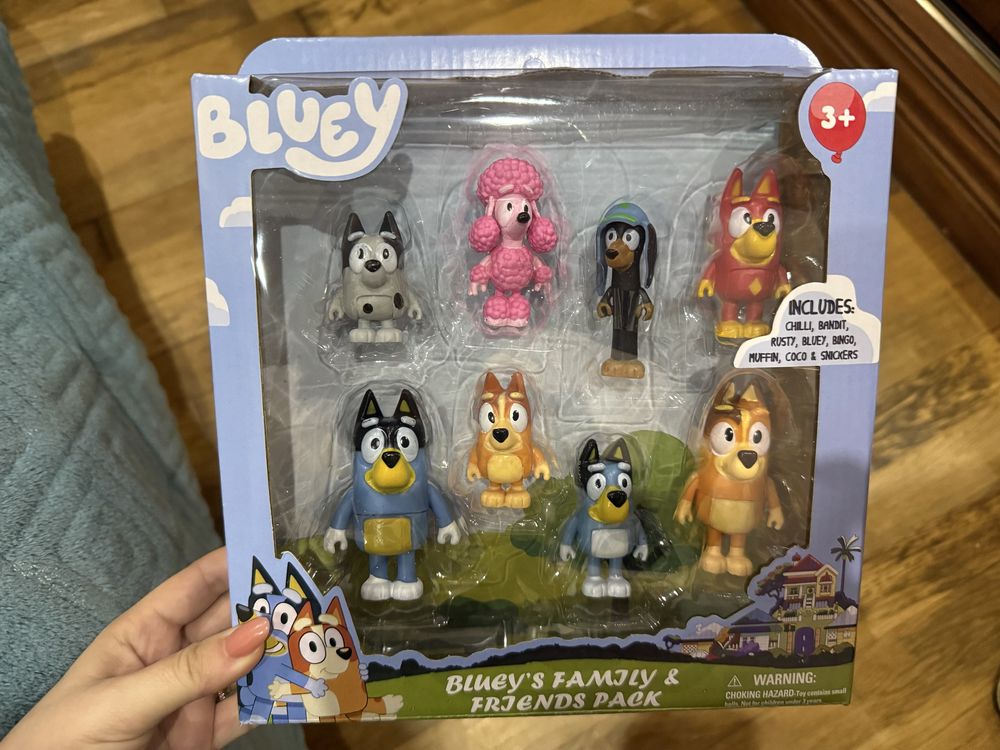 Bluey e familia