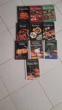 Conjunto 10 Livros Culinaria Revista Activa Capa Dura