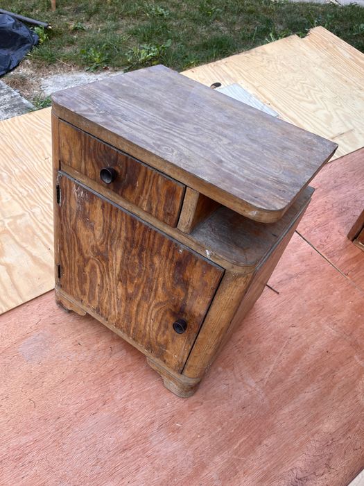 Meble vintage / PRL szafka biblioteczka + starszy