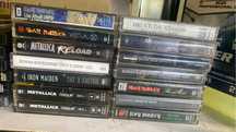 Kasety Listy z Ziemi,Iron Maiden,Metallica