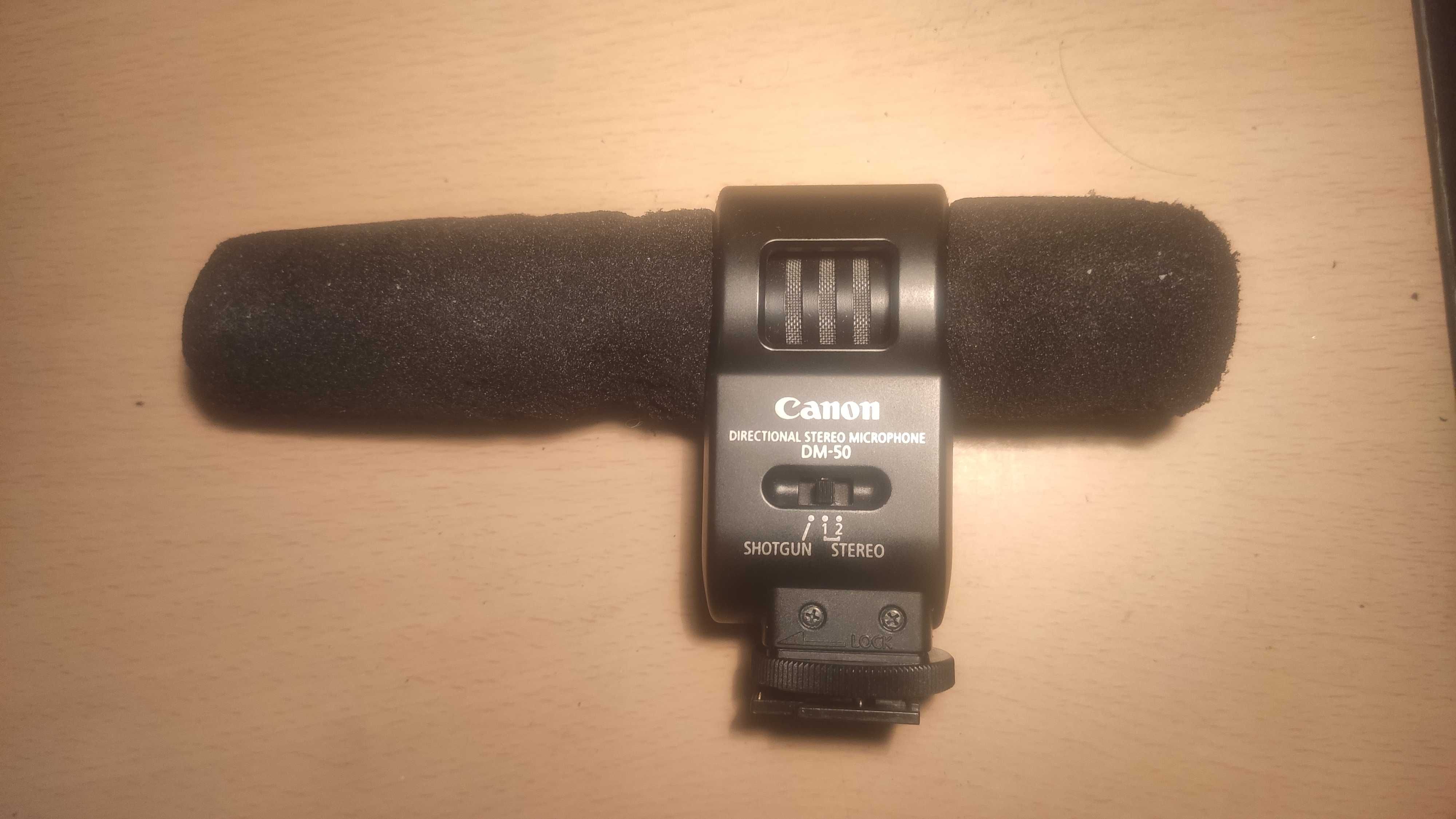 Canon dm-50 мікрофон відеокамери.