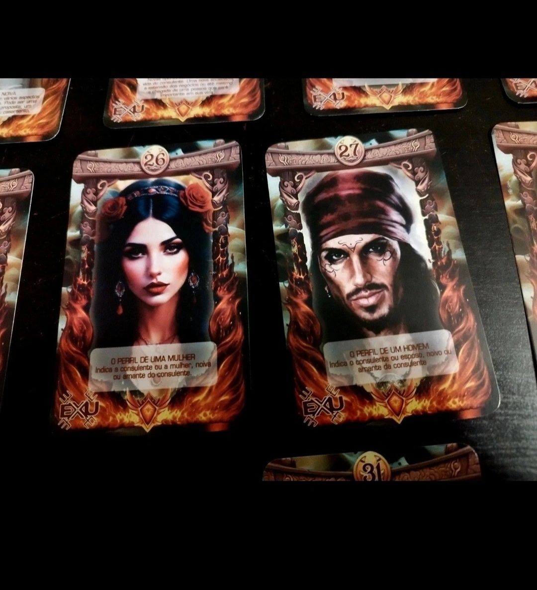 Baralho de Exu - tarot de Exu