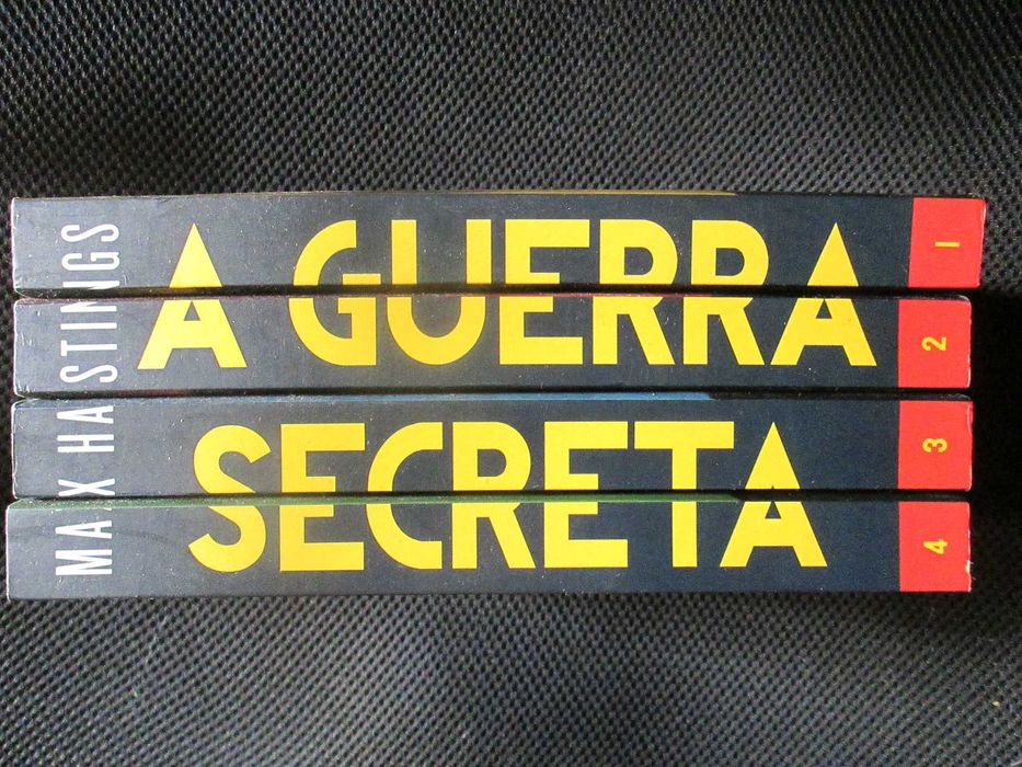 A Guerra Secreta, espiões, códigos, guerrilhas 1938/1945, Max Hastings