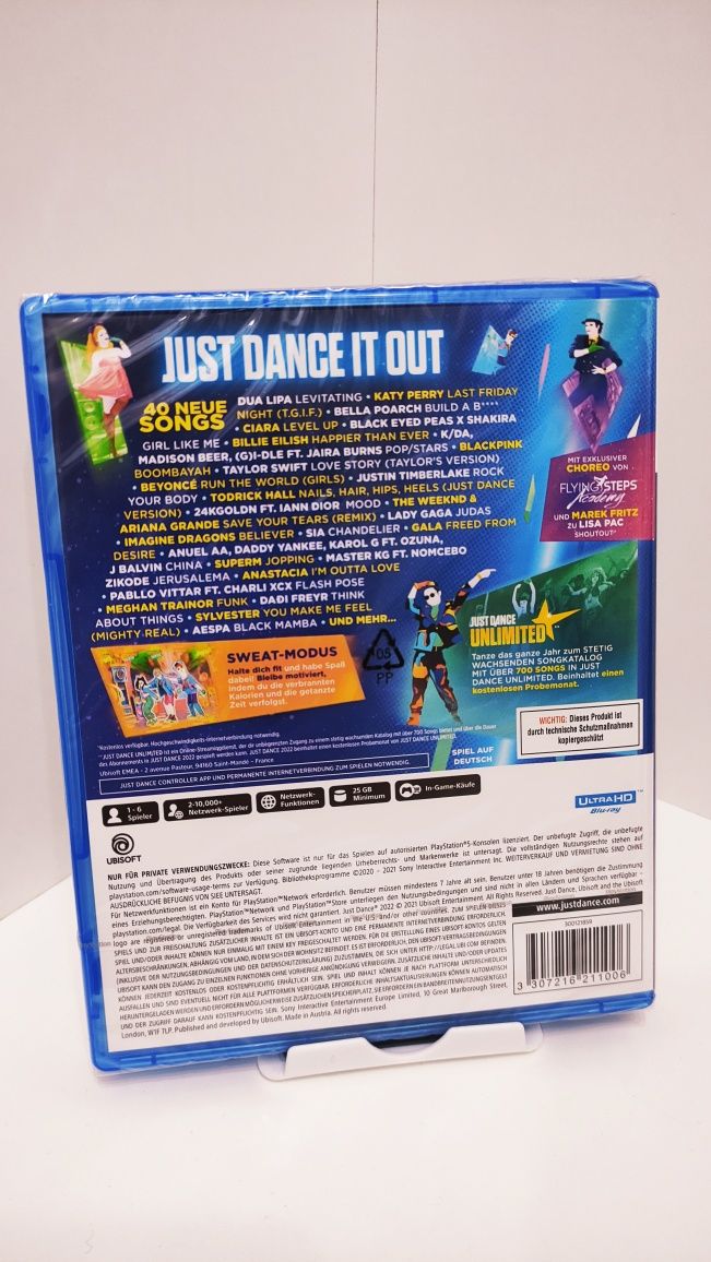 Just Dance 2022 PS5 Playstation 5 gra taneczna