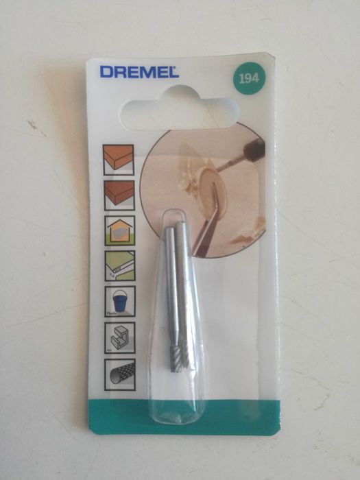Fresa dremel 192 + dremel 194 de alta velocidade novas