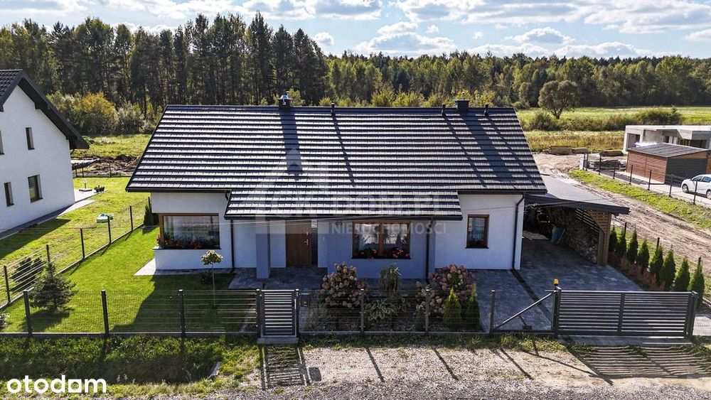 Dom parterowy 106 m² – Tumlin-Wykień, blisko Kielc