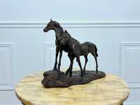 Вінтажна скульптура Two horses