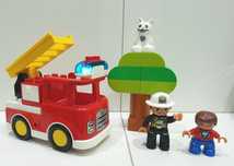 Lego duplo 10901, wóz strażacki, dźwięk i światła, kompletny