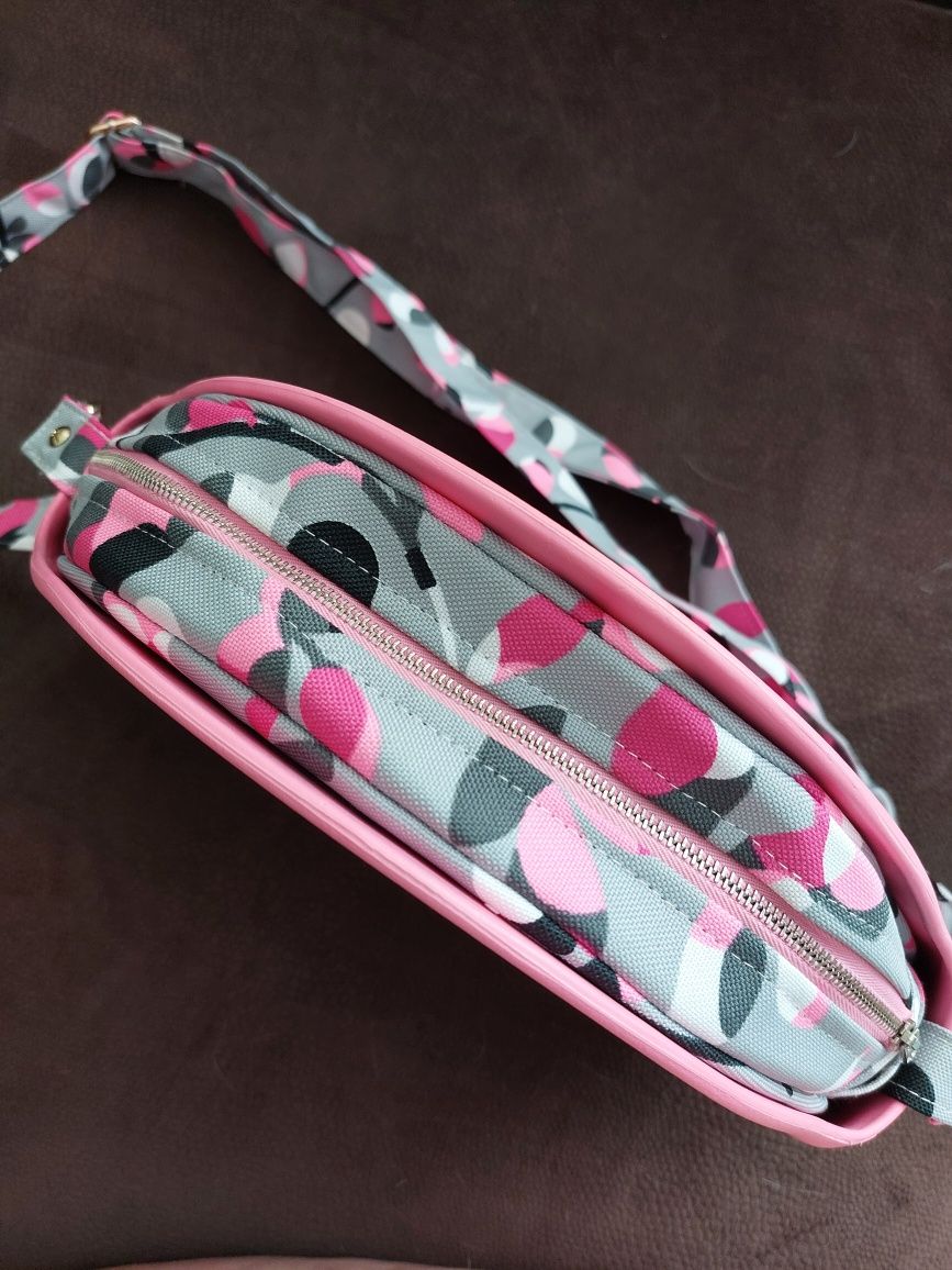 Obag O bag moonlight pink różowa zestaw organizer