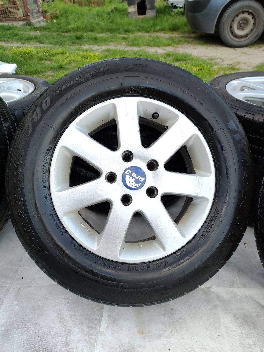 Felgi Autec 15 Kia Hyundai Toyota Mazda 5x114,3 Maxxis 215/65r15