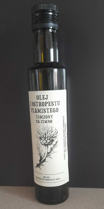 Olej tłoczony na zimno lniany/ z ostropestu 250ml