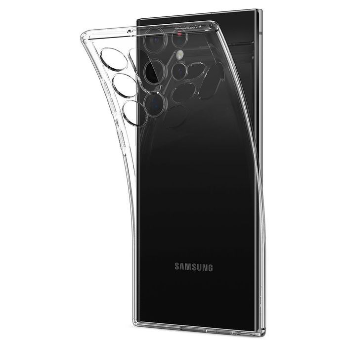 Etui do Galaxy S22 Ultra Spigen Liquid Krystalicznie Przezroczyste