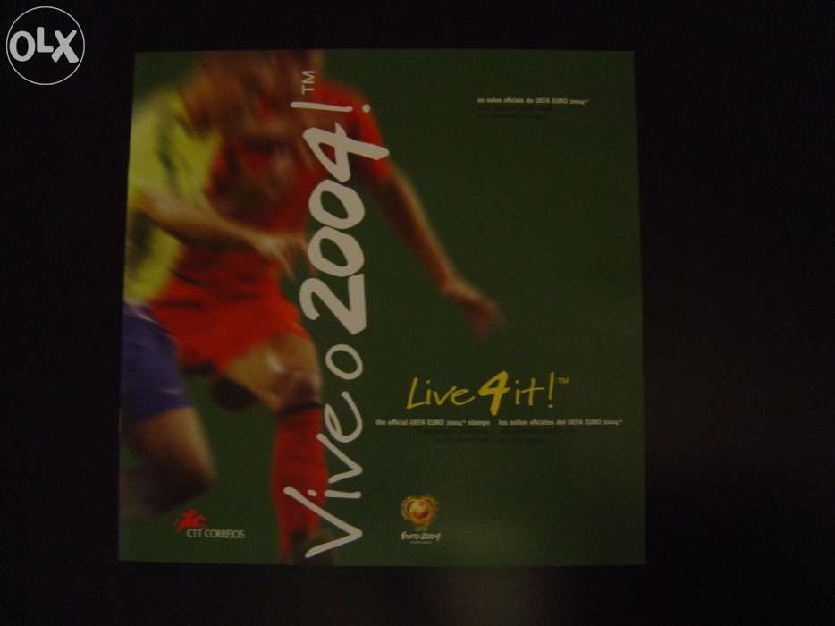 Filatelia uefa euro 2004
