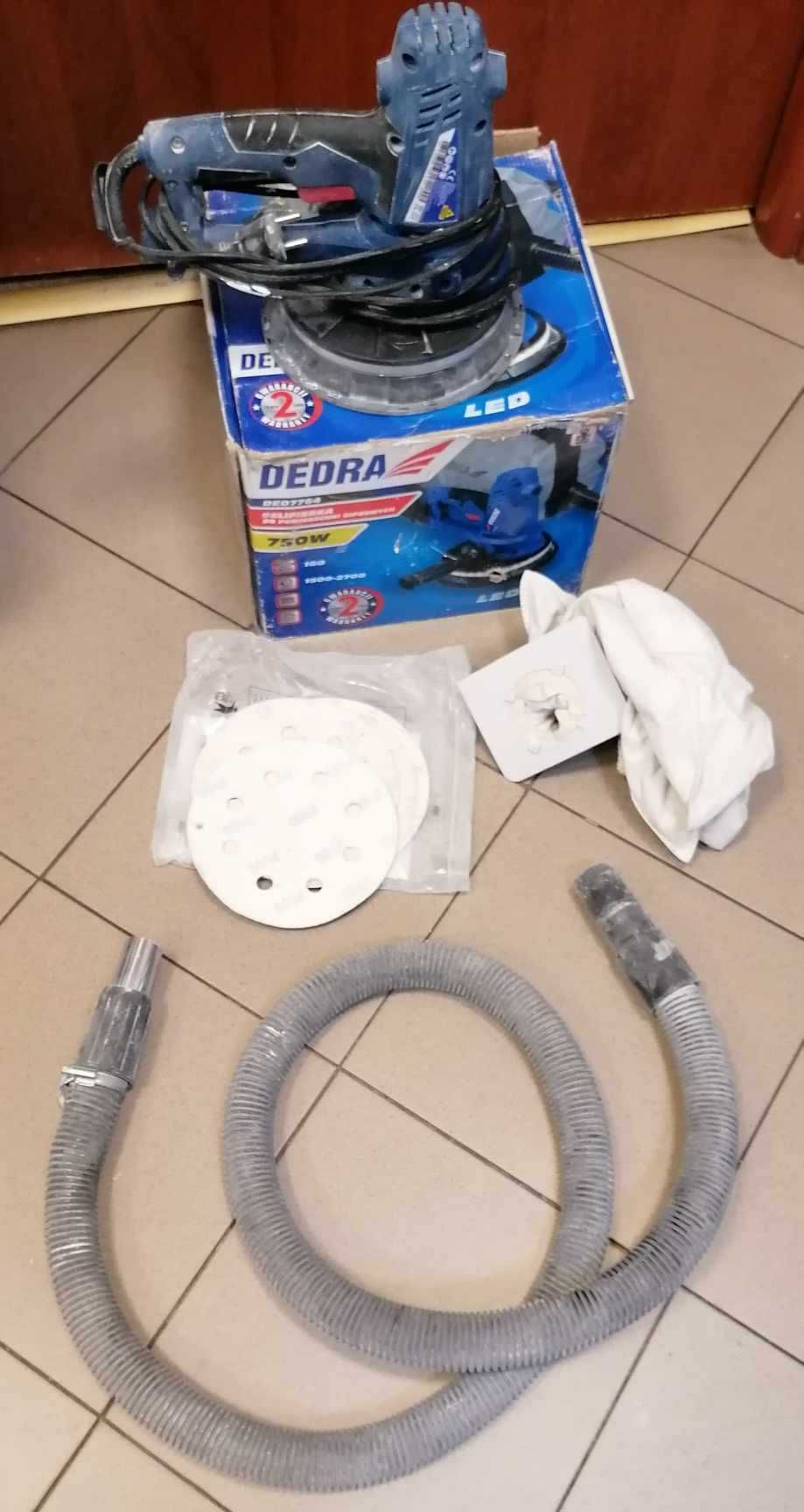 Szlifierka do gipsu sieciowe Dedra 750 W 230 V