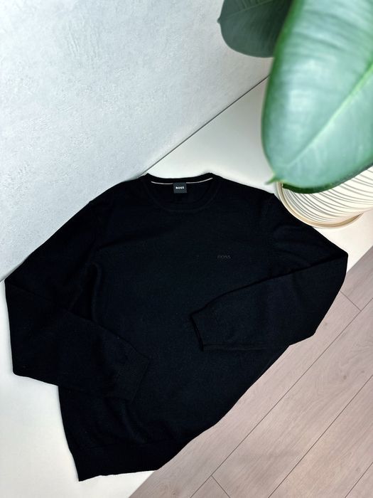 Чоловічий шерстяний светр з шерсті мериноса