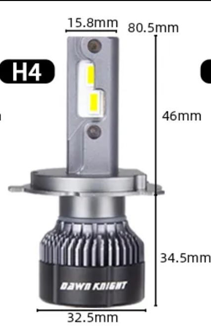 K5C mini H4 4300k 40w (+ бонус)