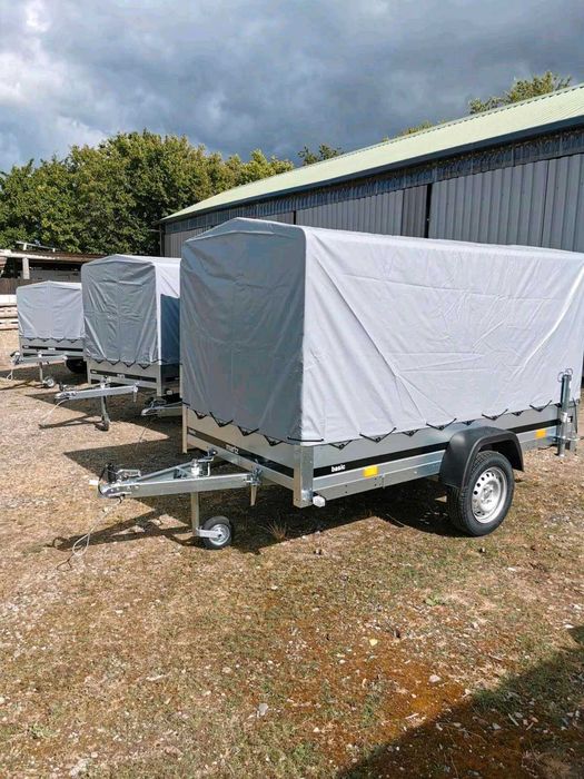 Przyczepa MARTZ 264 XL Z PLANDEKĄ 140cm dmc - 750kg TRANSPORT PL