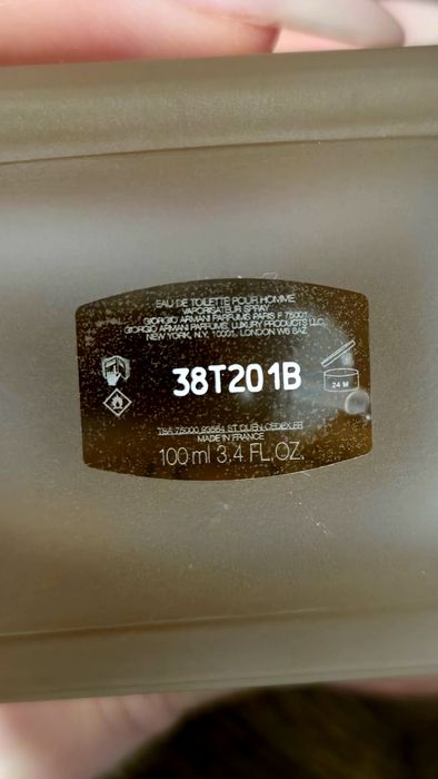 Туалетна вода Emporio Armani Stronger With You Freeze