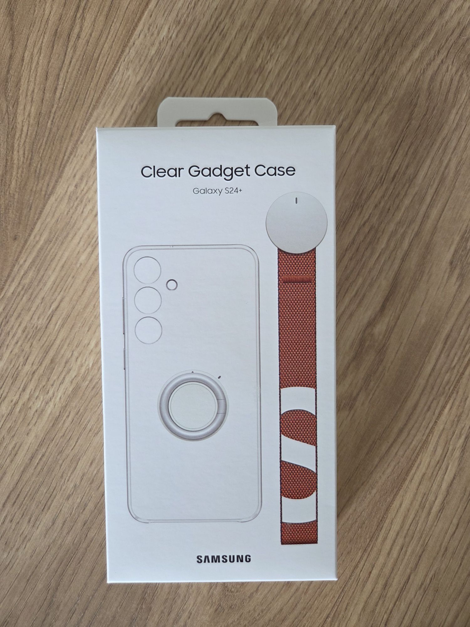 Etui SAMSUNG Clear Gadget Case do Galaxy S24 plus Przezroczyste