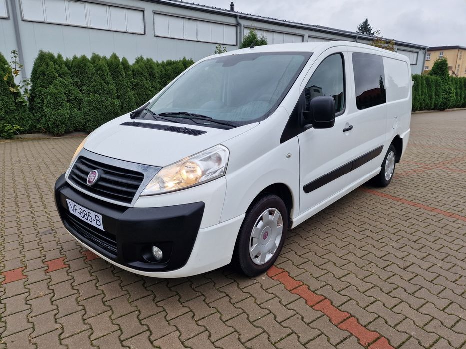 Bus Brygadówka 6 osobowy.Fiat Scudo Expert 1.6 HDI..Long..L2H1.Fajny s
